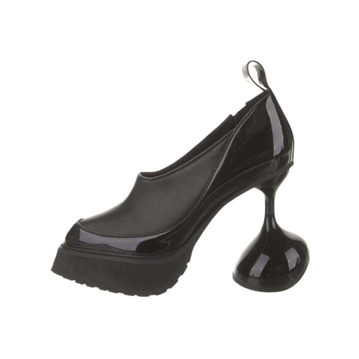 Abstract balloon platform heel