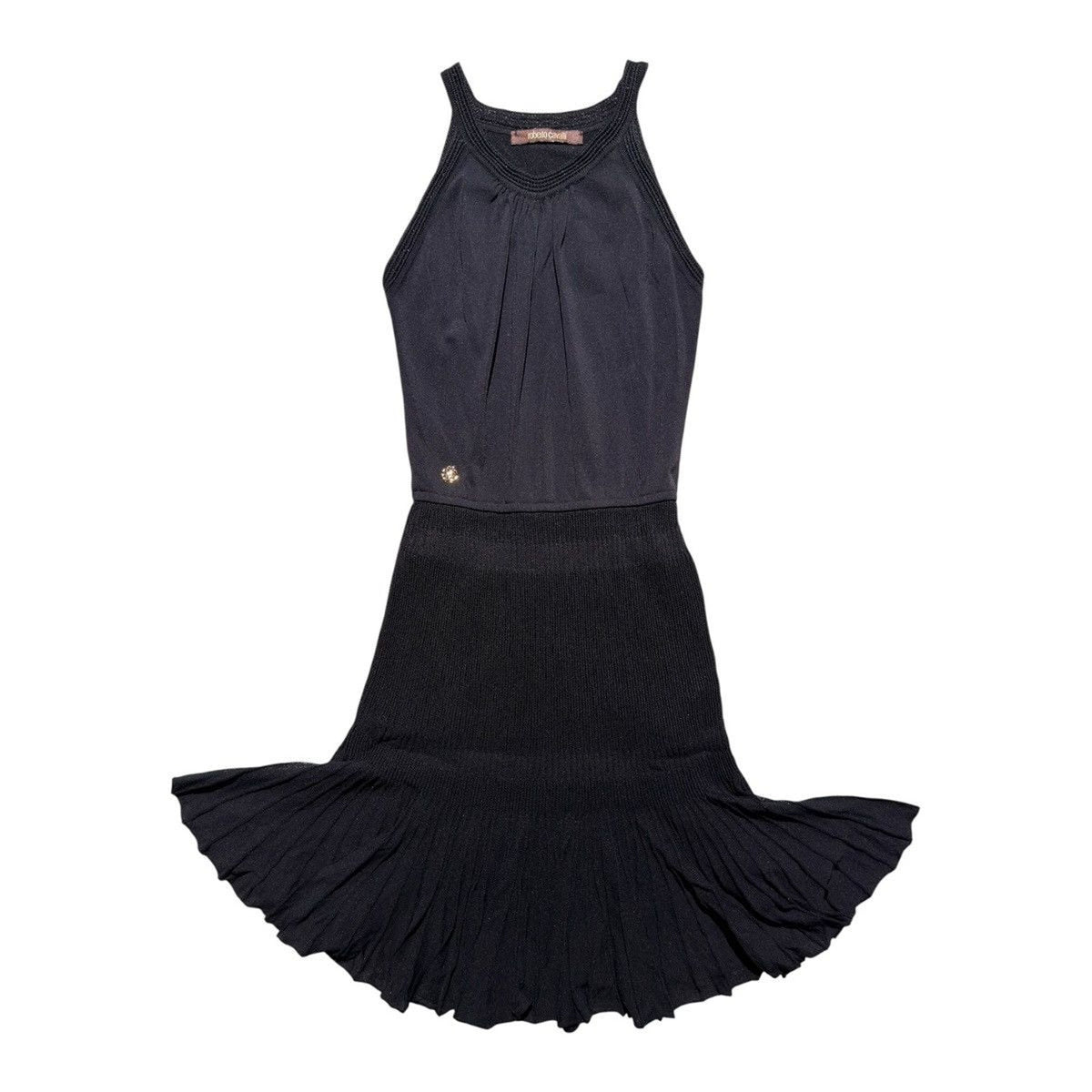 Sleeveless flowy minidress