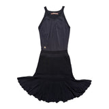 Sleeveless flowy minidress