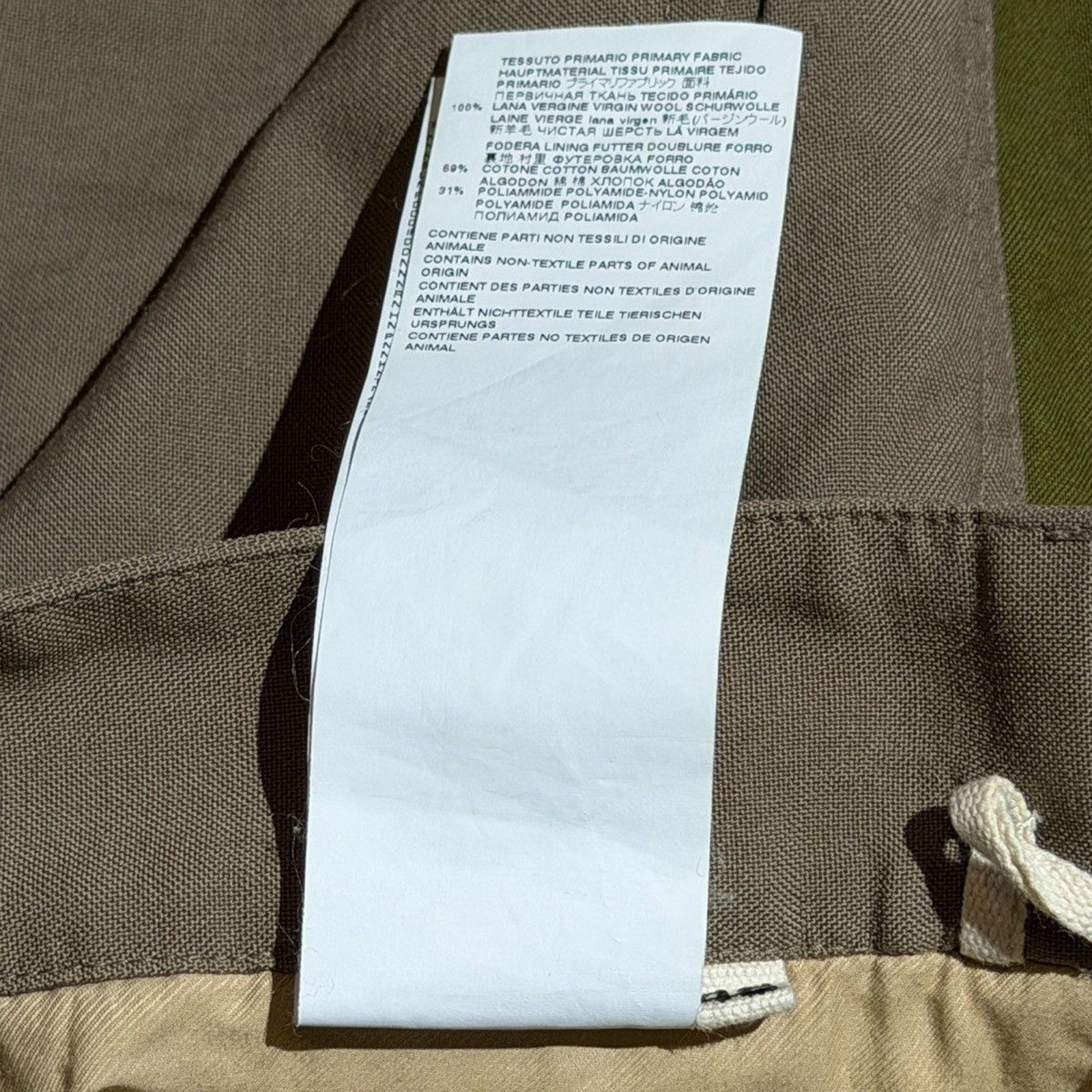 Two tone leg cargo trouser