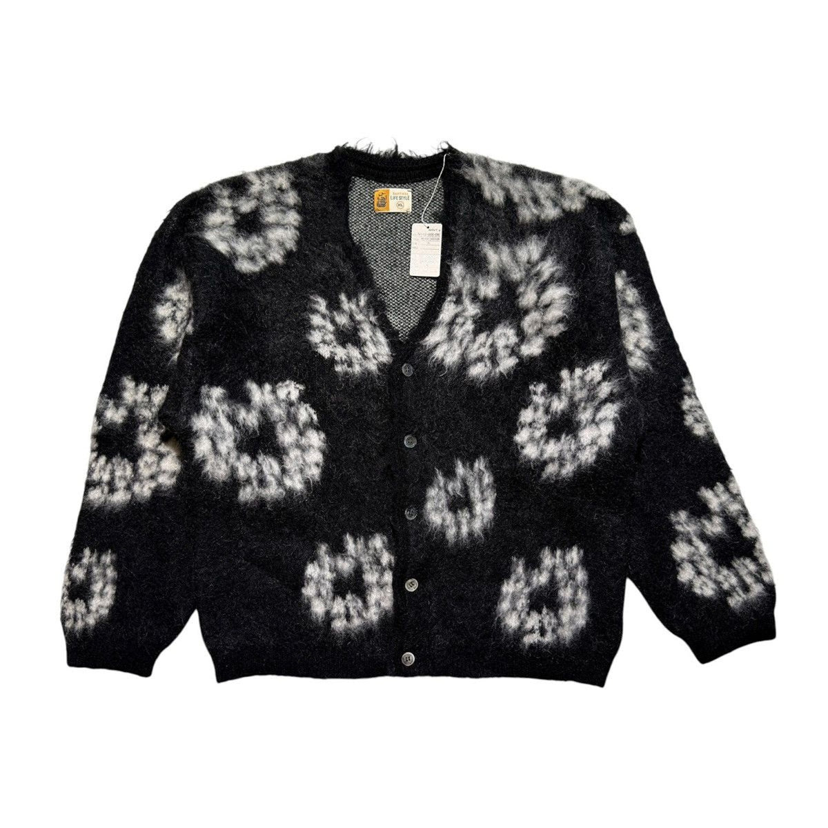 Saint Michael x Denim Tears mohair cardigan