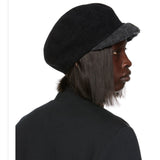 Wool hybrid beret cap