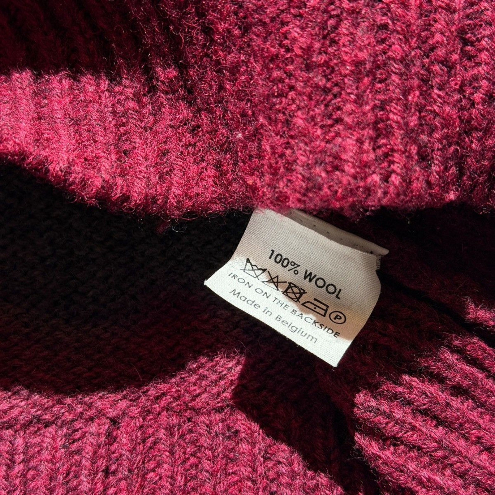 FW14 Runway knit tie dye sweater