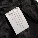 Quilted Leather dagger zip corset