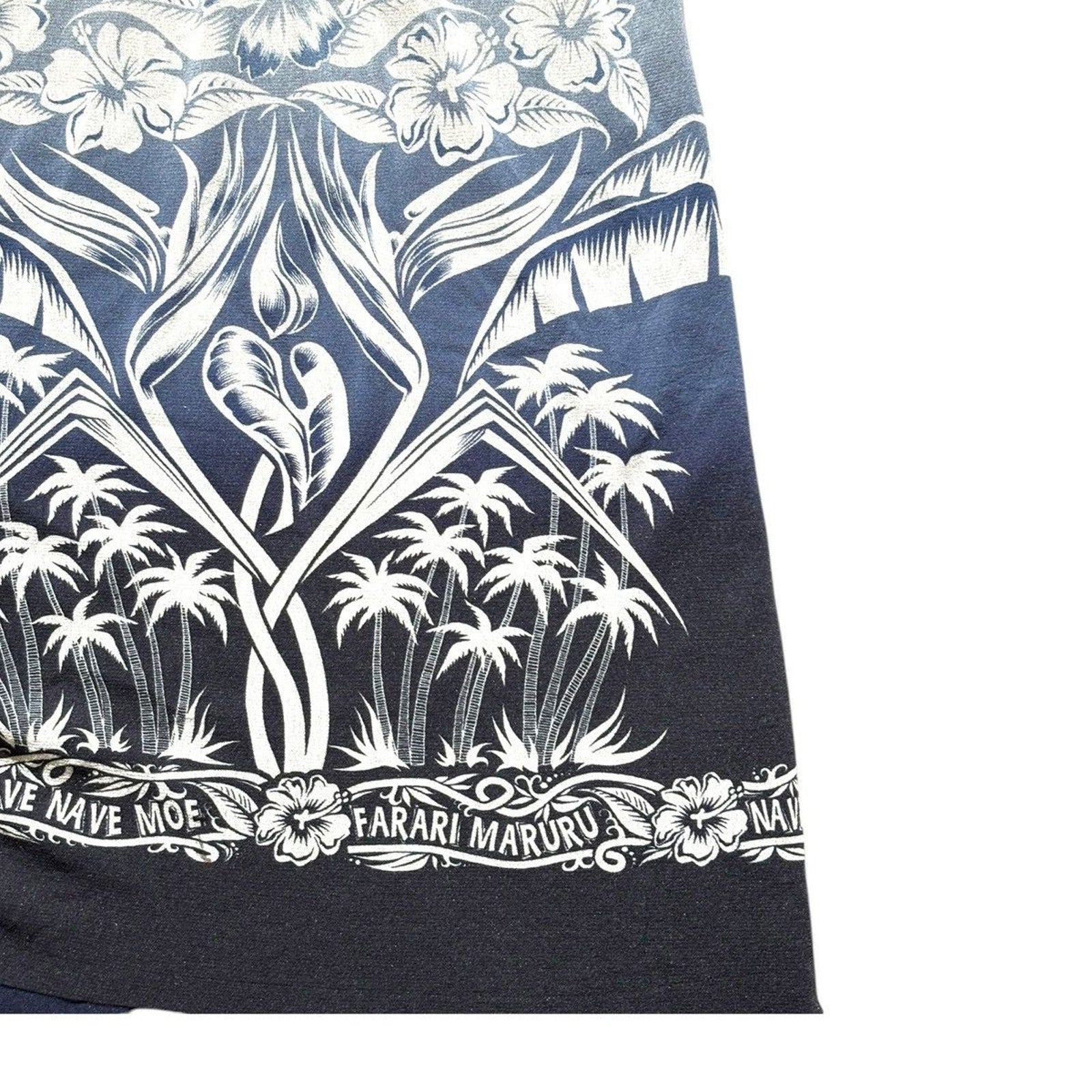 Archive Graphic tropical print mesh dress