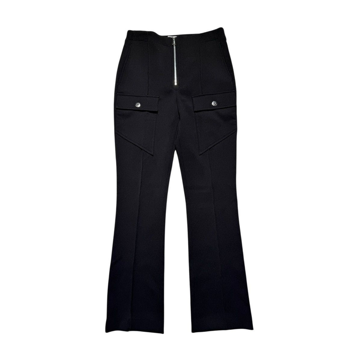 Front zip calvary trouser
