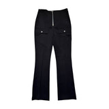 Front zip calvary trouser