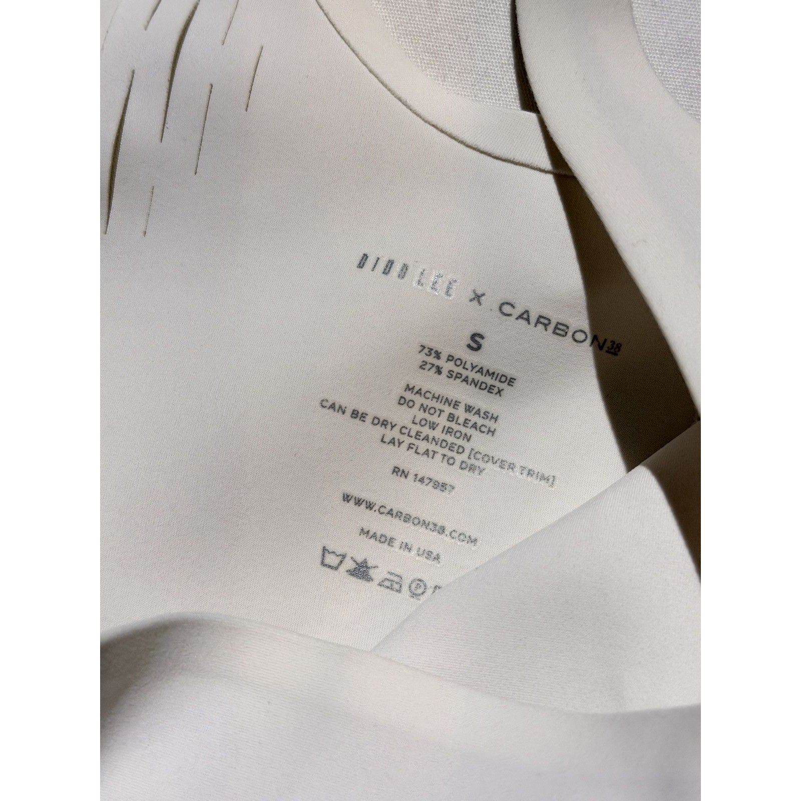 Carbon cutout stretch bodysuit