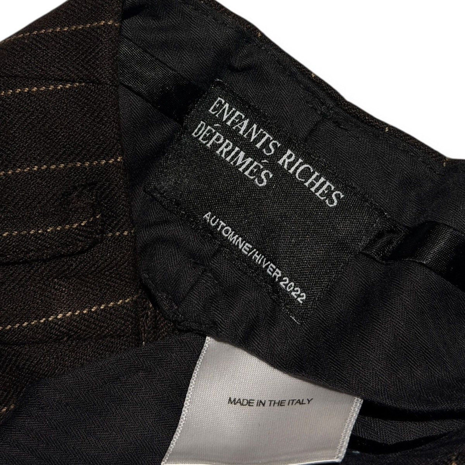 FW22 Pinstripe tailored trouser