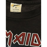 Iron Maiden 1984 american slavery tour vintage tee