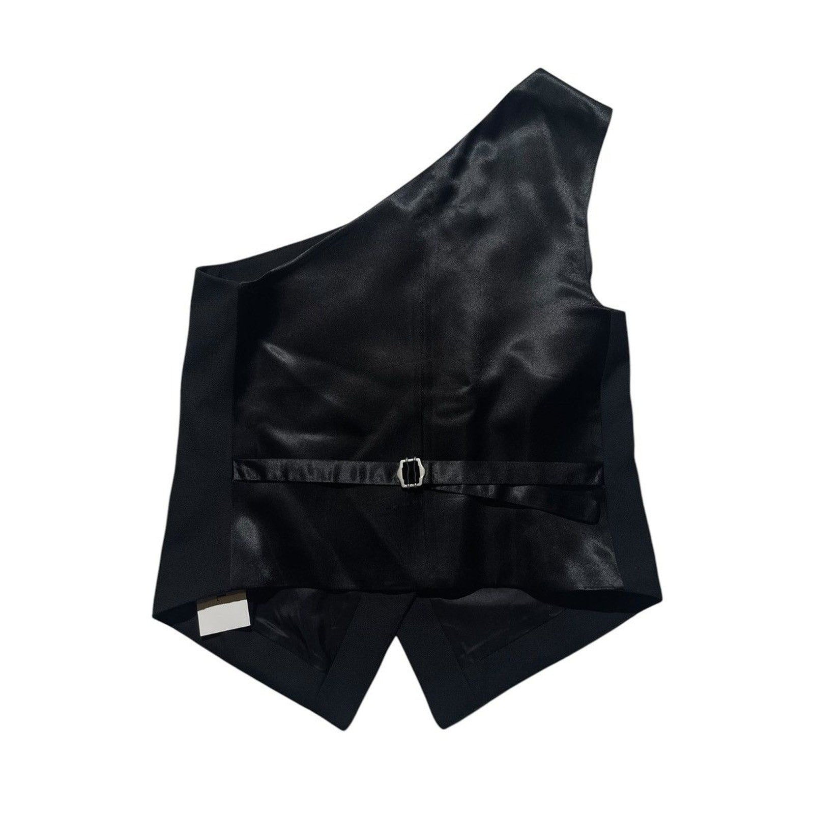Asymmetric suit vest