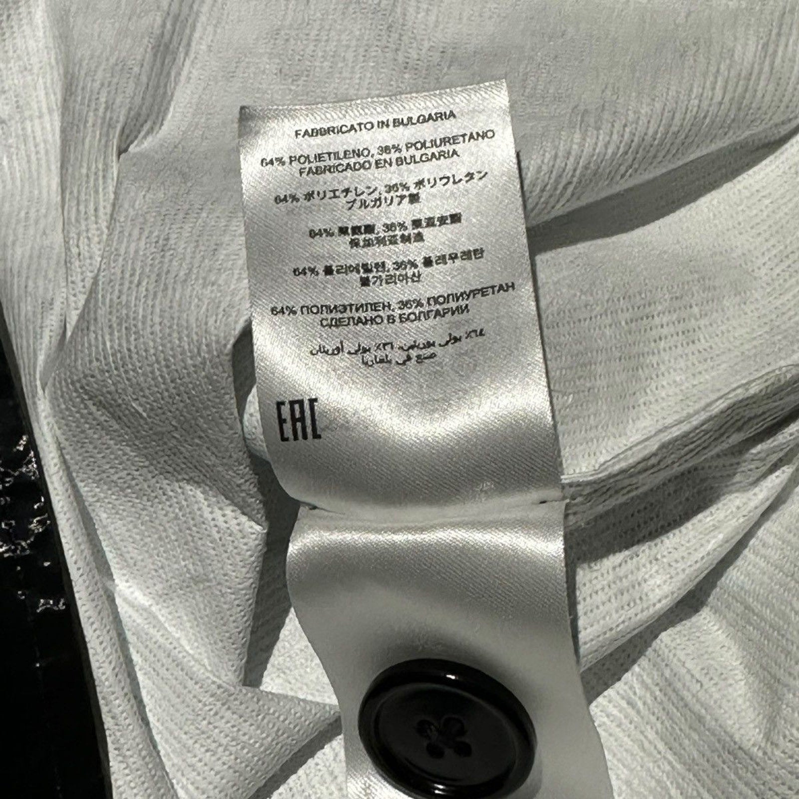 Glossy Liquid Metal button down
