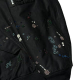 FW23 Hand beaded bomber jacket