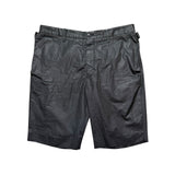 Archive waxed coated shorts