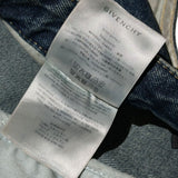 Wide leg oversized carpenter denim