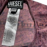 Trompe L’oeil stretch mesh graohic top