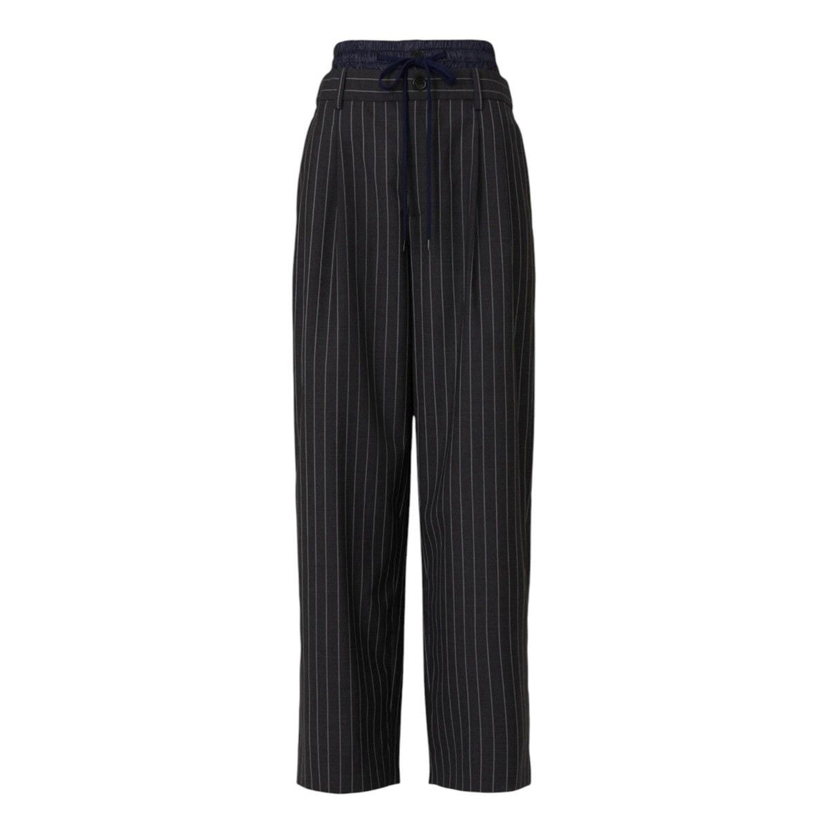 Double Waistband Drawstring Pant