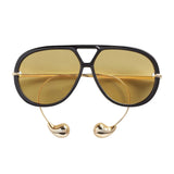 Aviator drop sunglasses