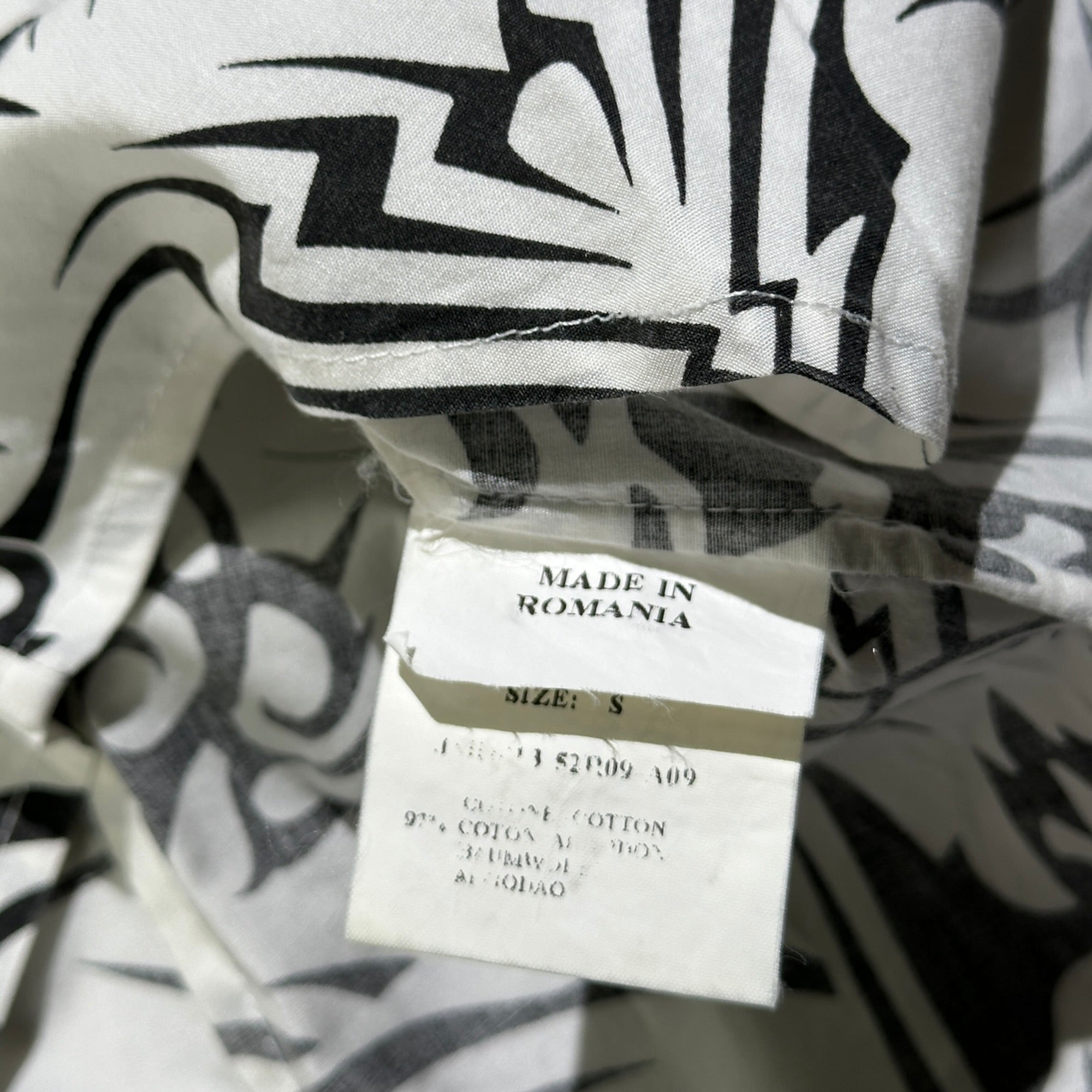 Tribal skull print shirt