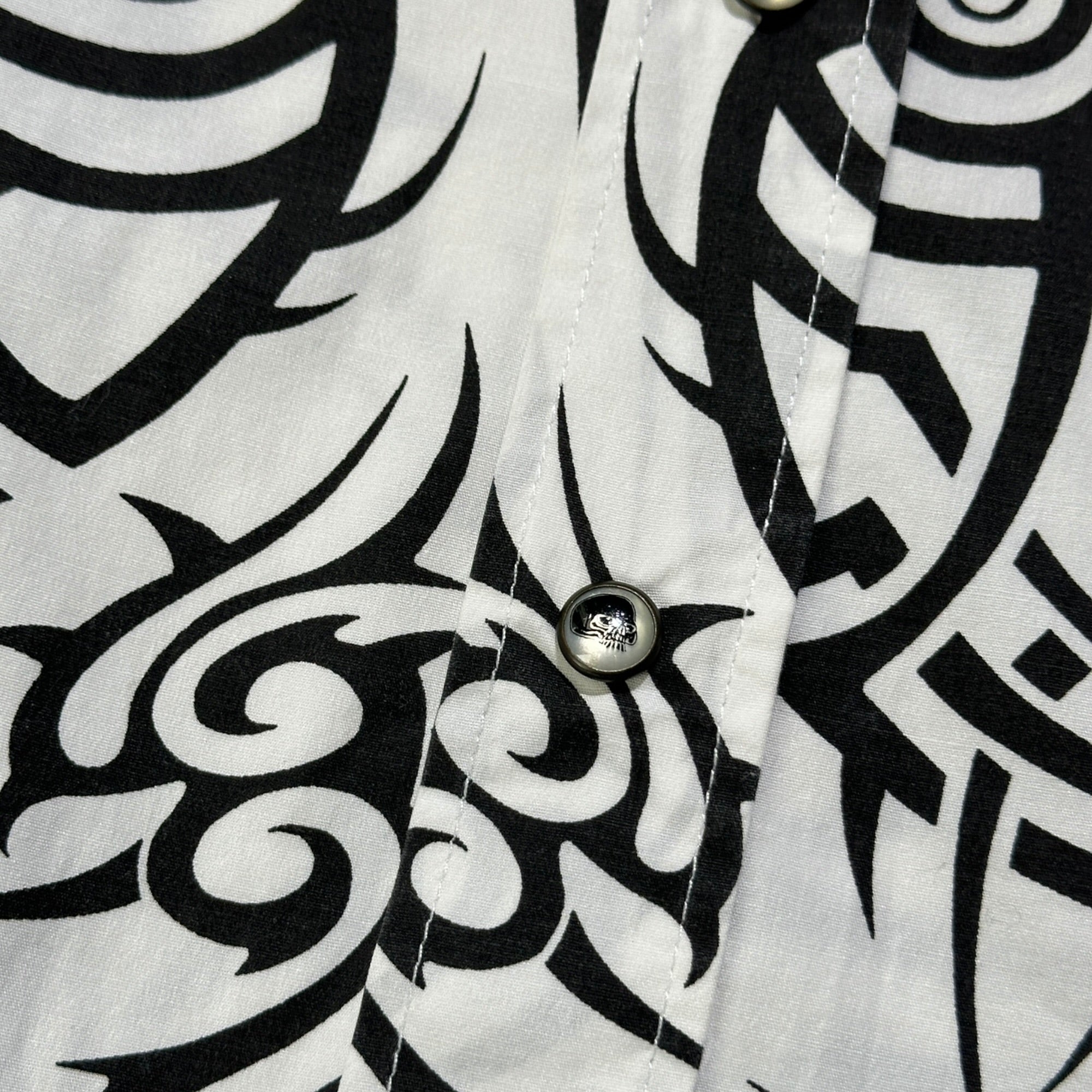 Tribal skull print shirt
