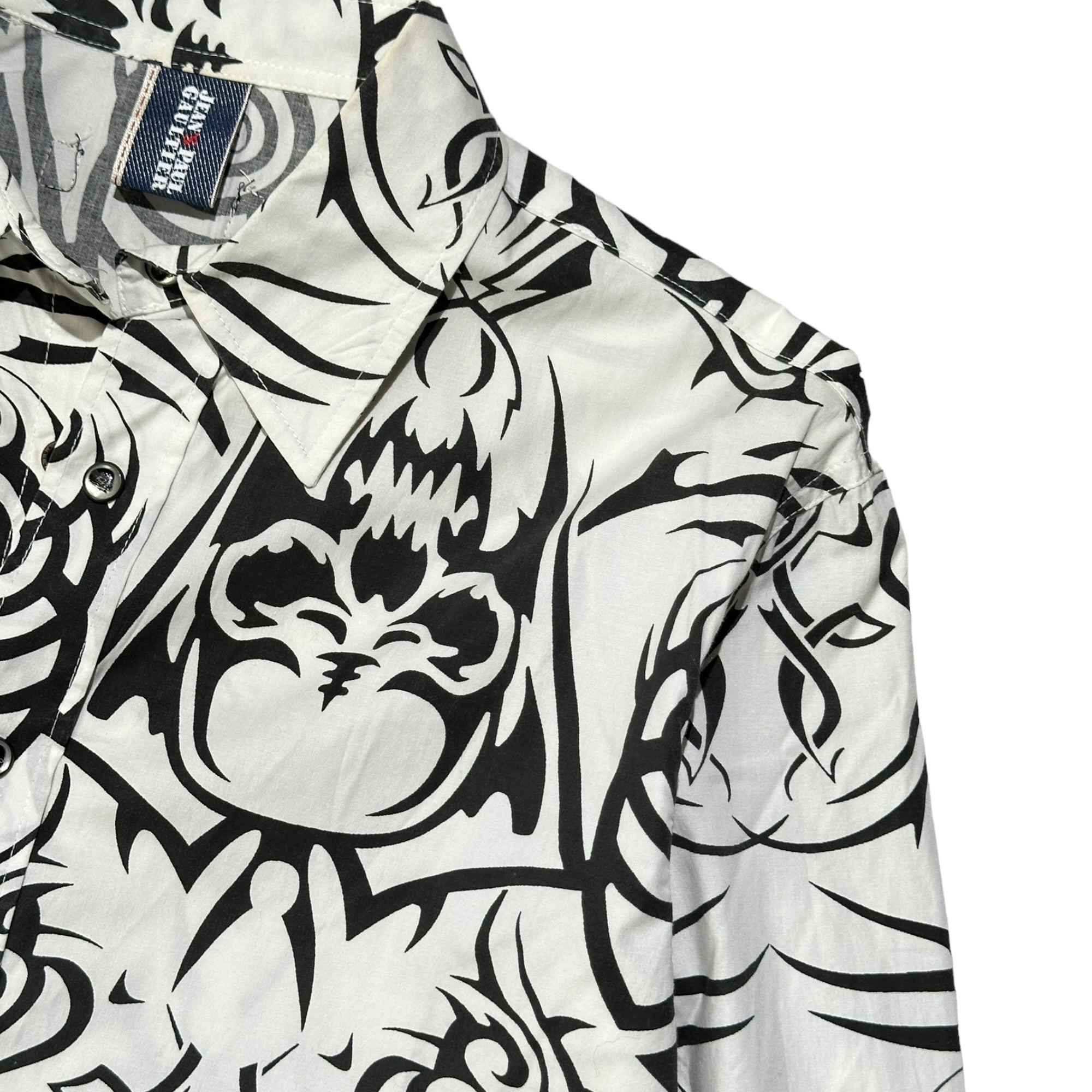 Tribal skull print shirt