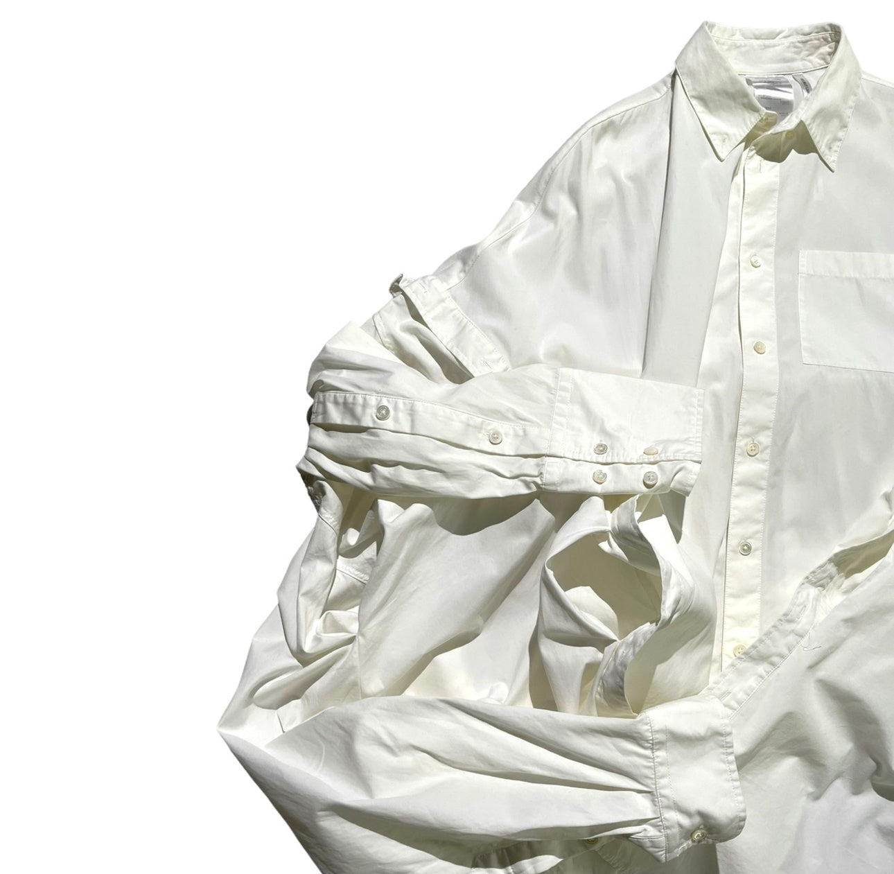 4 arm button down