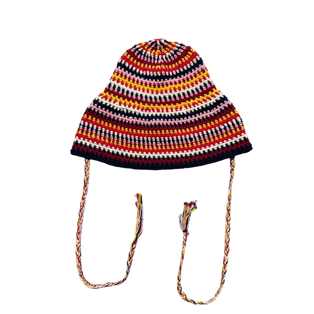 Crochet knit bucket hat