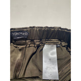 Silk wide leg trouser