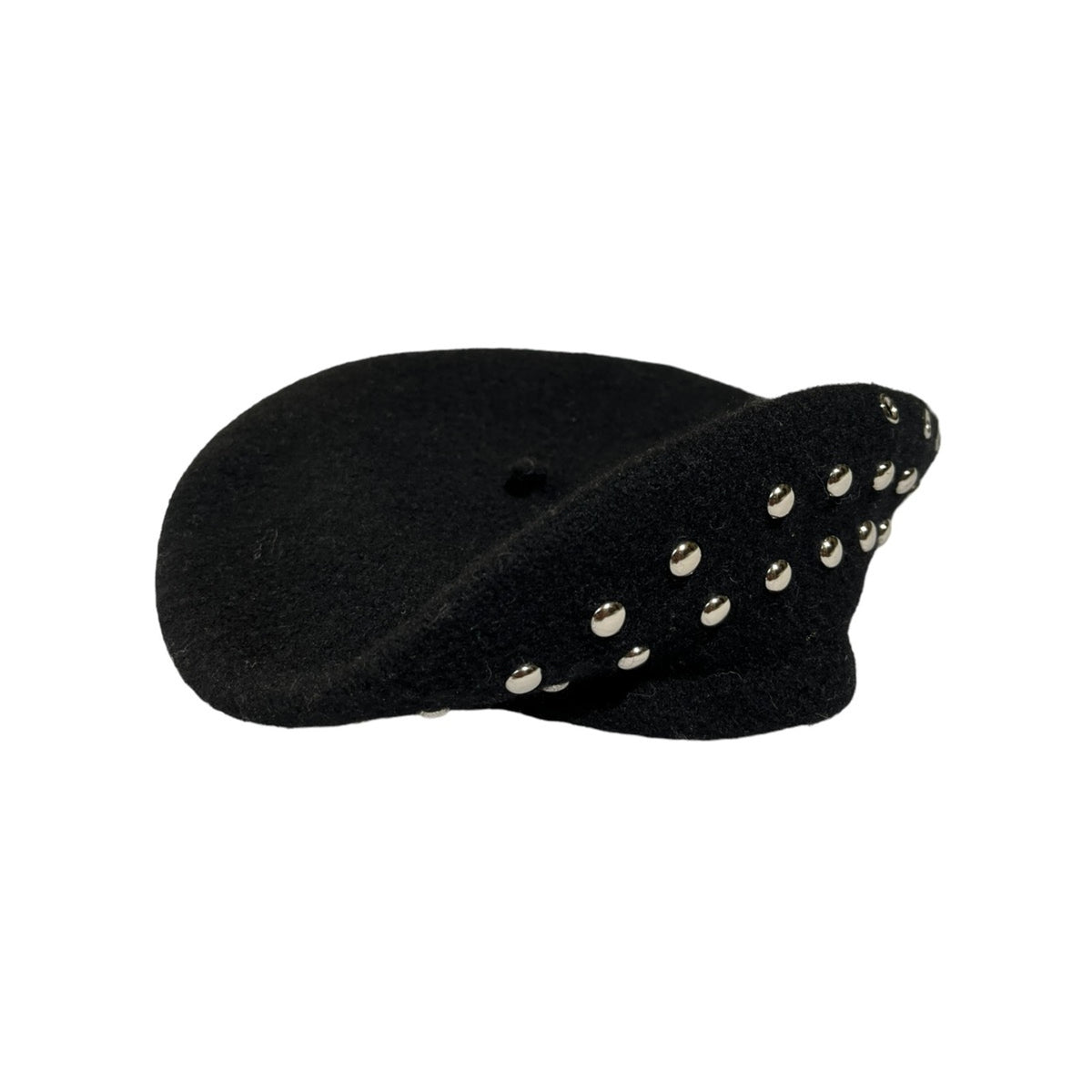 Studded Wool Beret