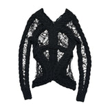 2003 skeleton webbed knit