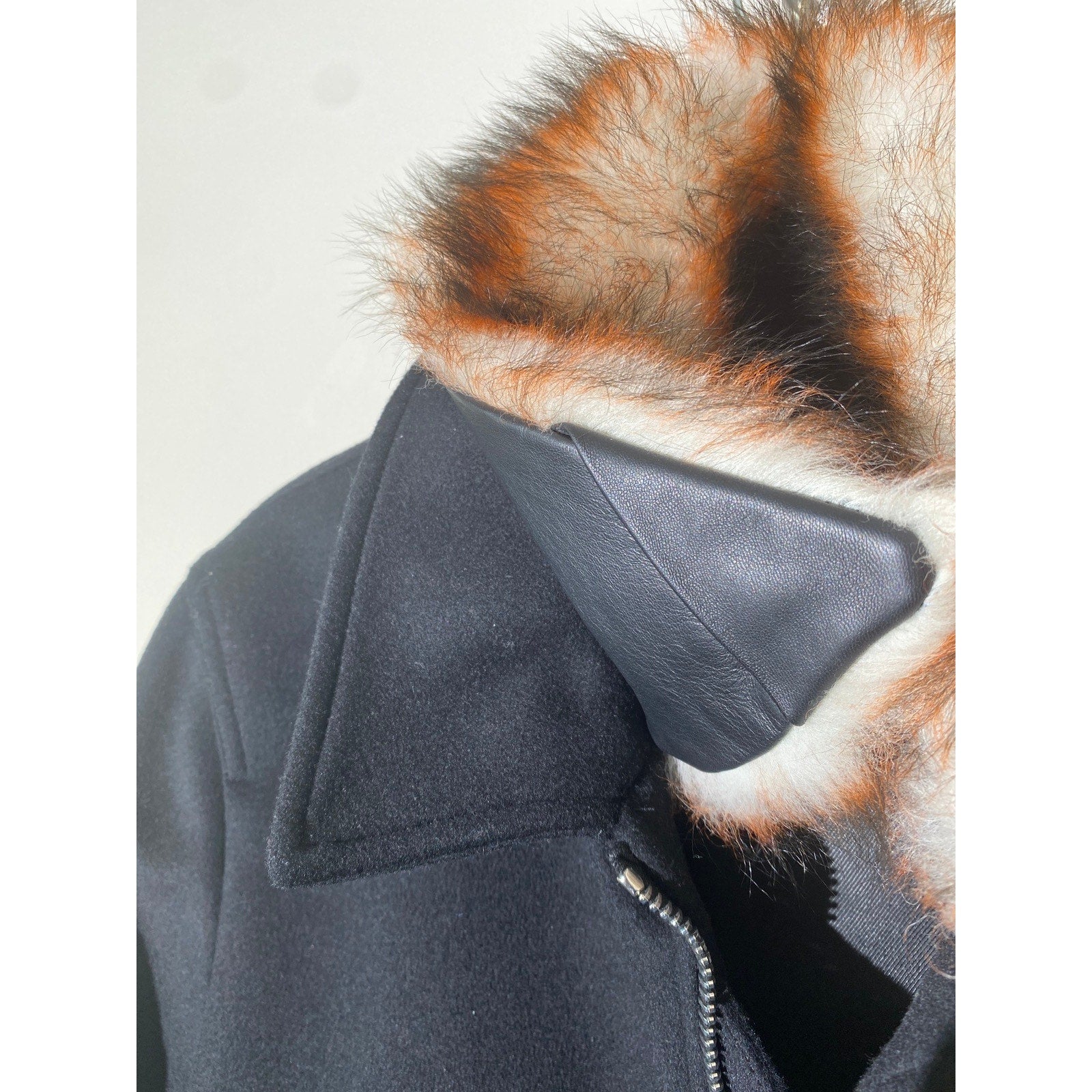 FW17 Dior Fur collar zip bomber ICONIC Runway 2017