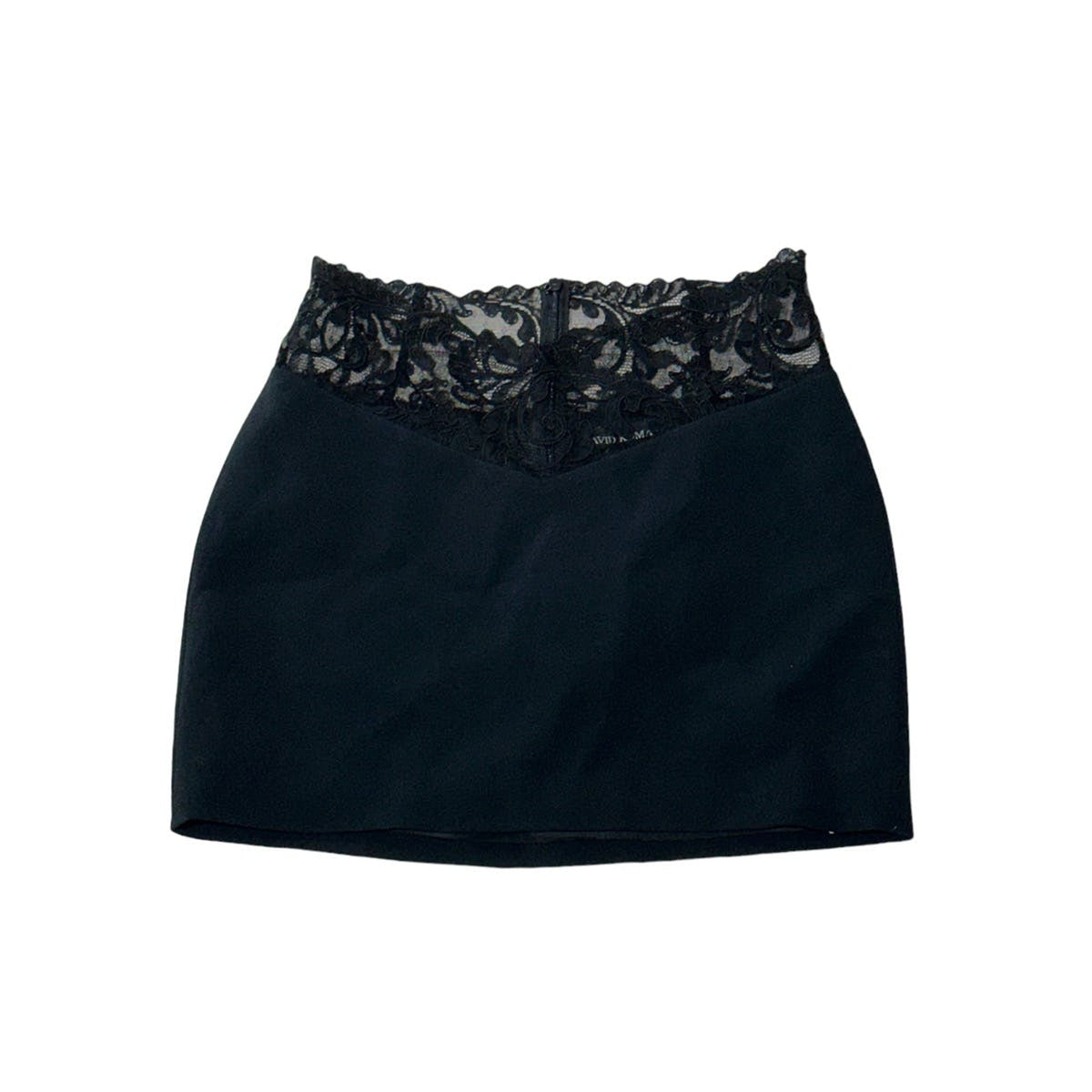 Lace trim skirt