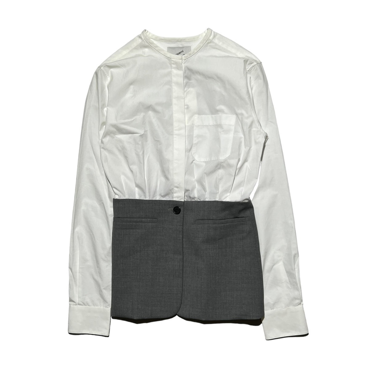 Hybrid shirt blazer