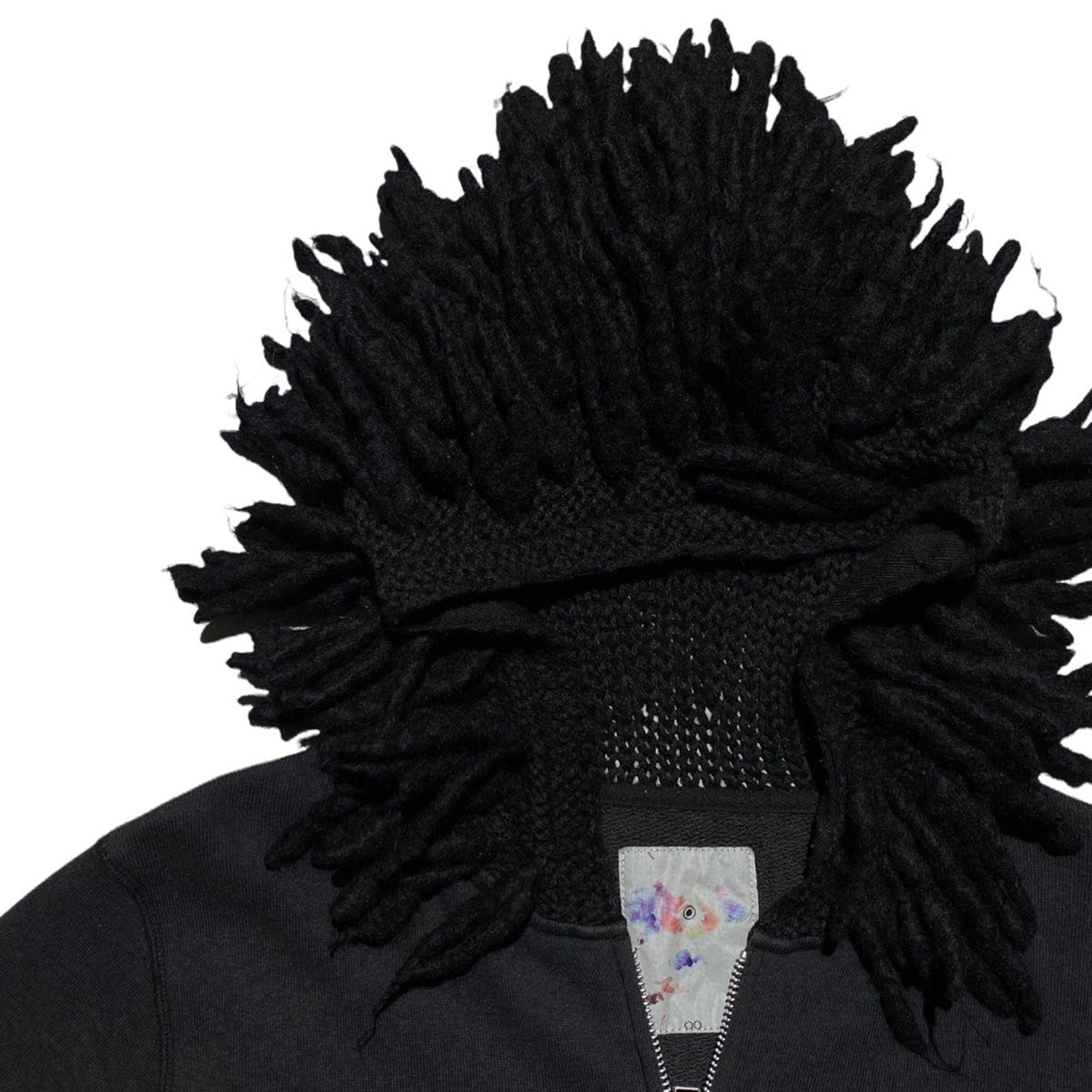 AW05 Wool dread hoodie