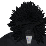 AW05 Wool dread hoodie