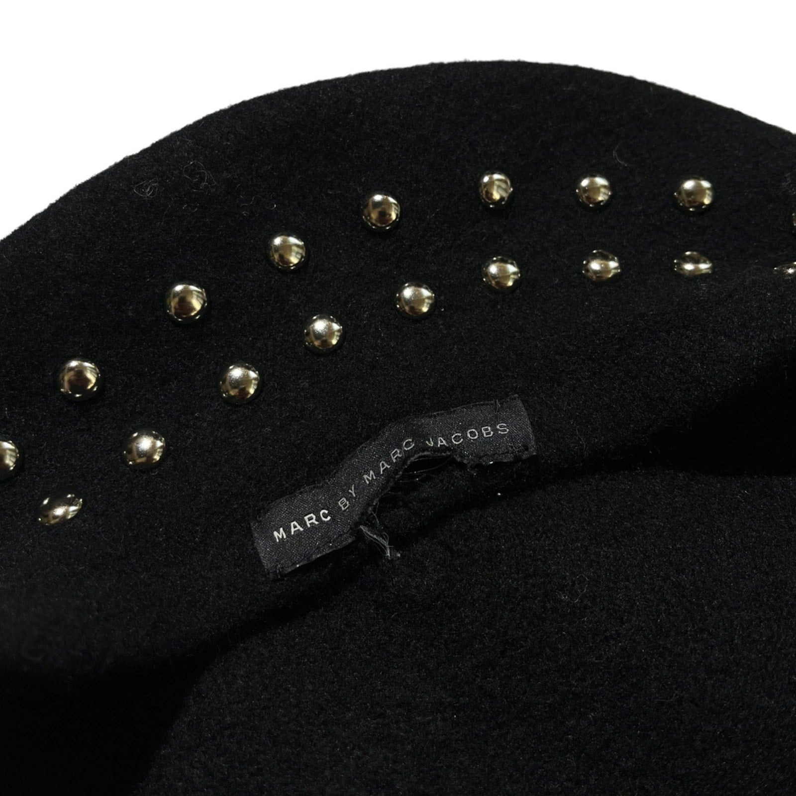 Studded Wool Beret