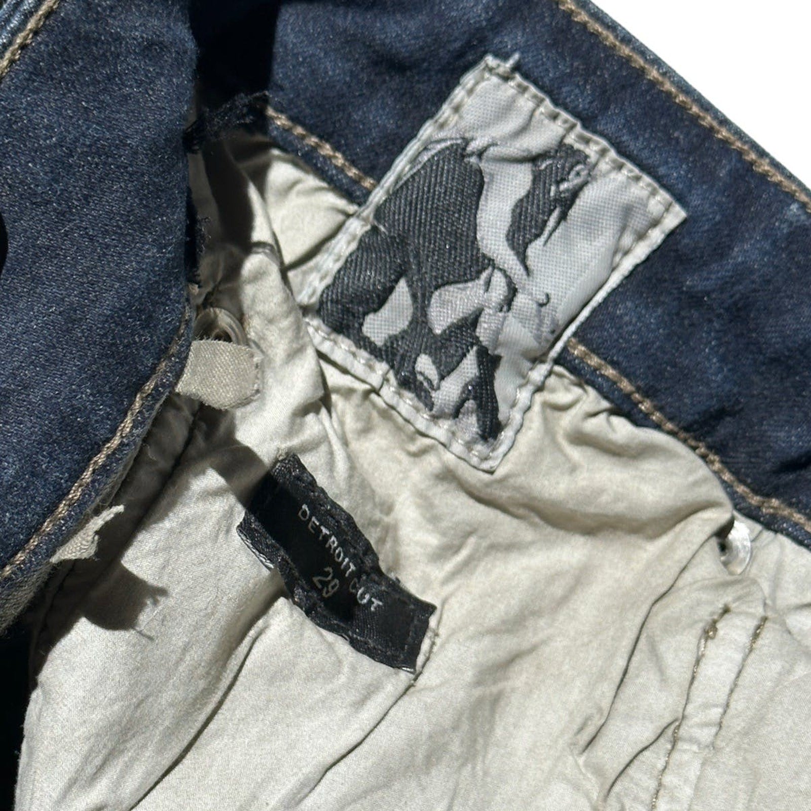 Degrade Detroit denim