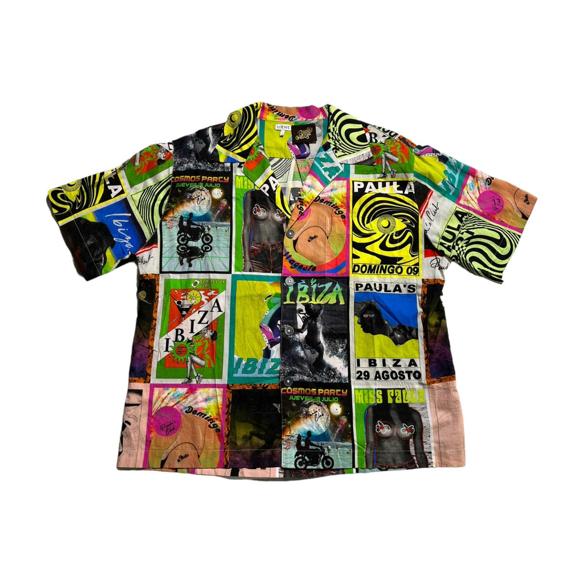 Paula’s Ibiza Psychedelic boxy shirt