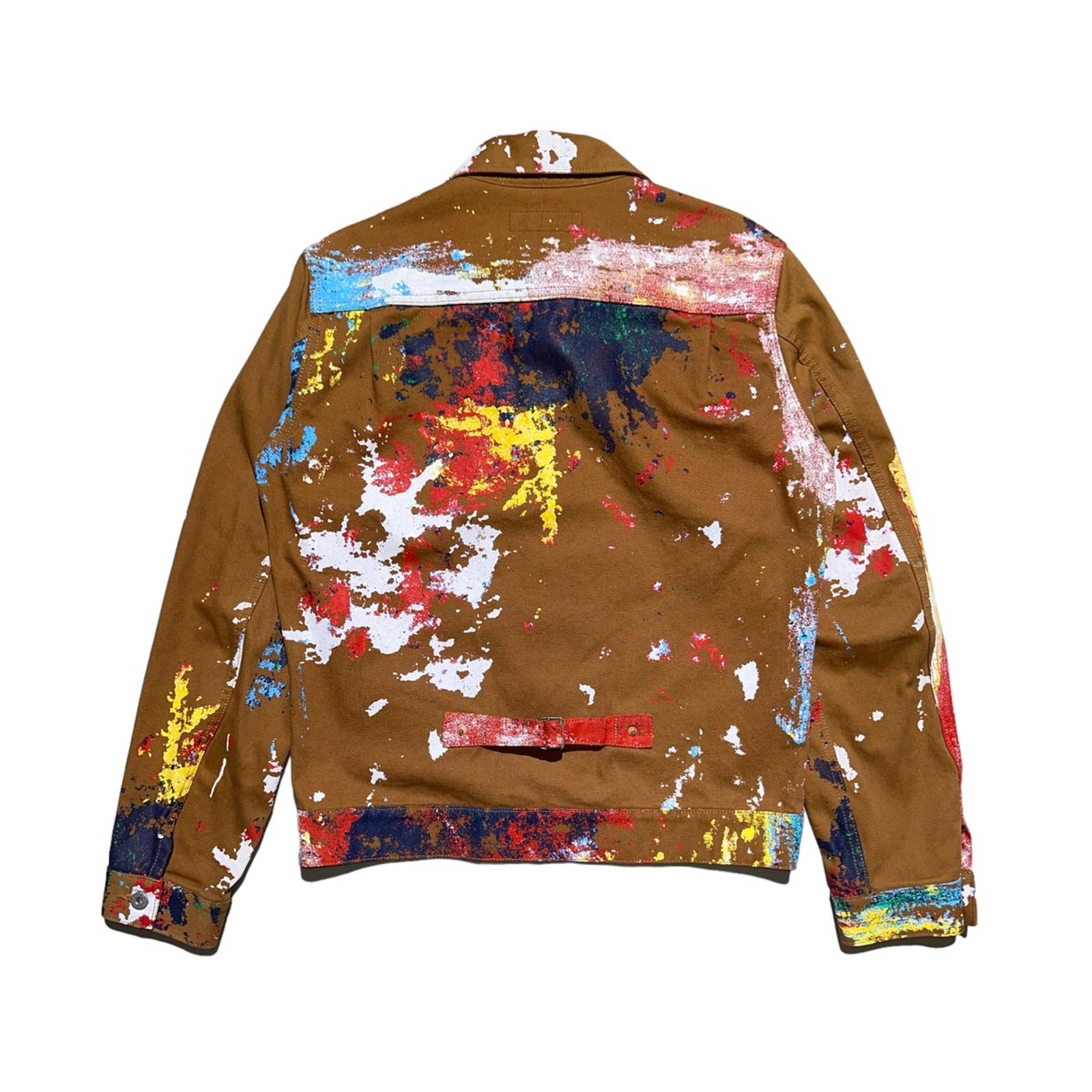 Paint Splatter trucker jacket