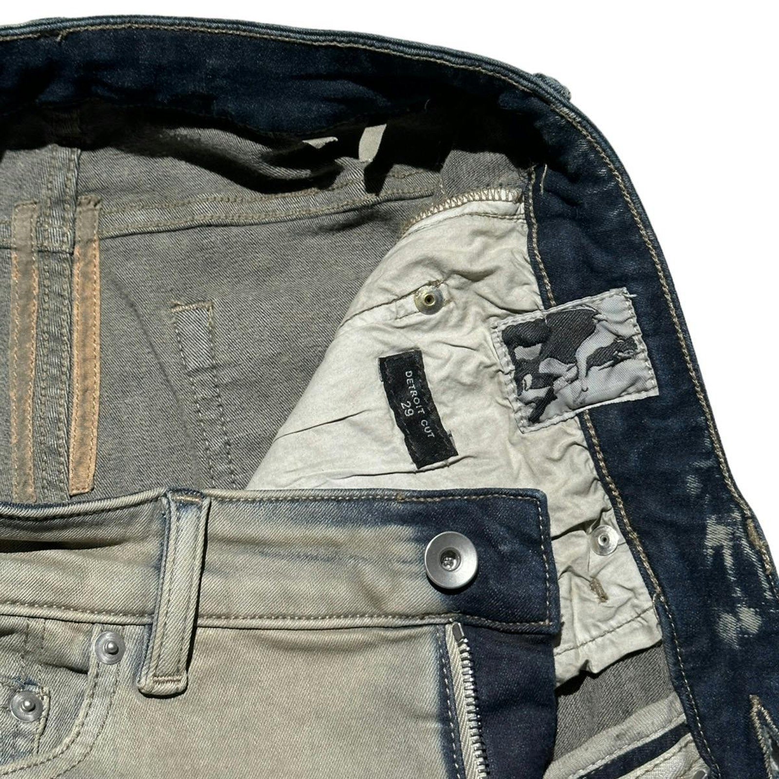 Degrade Detroit denim