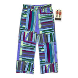 Bookshelf graphic pants