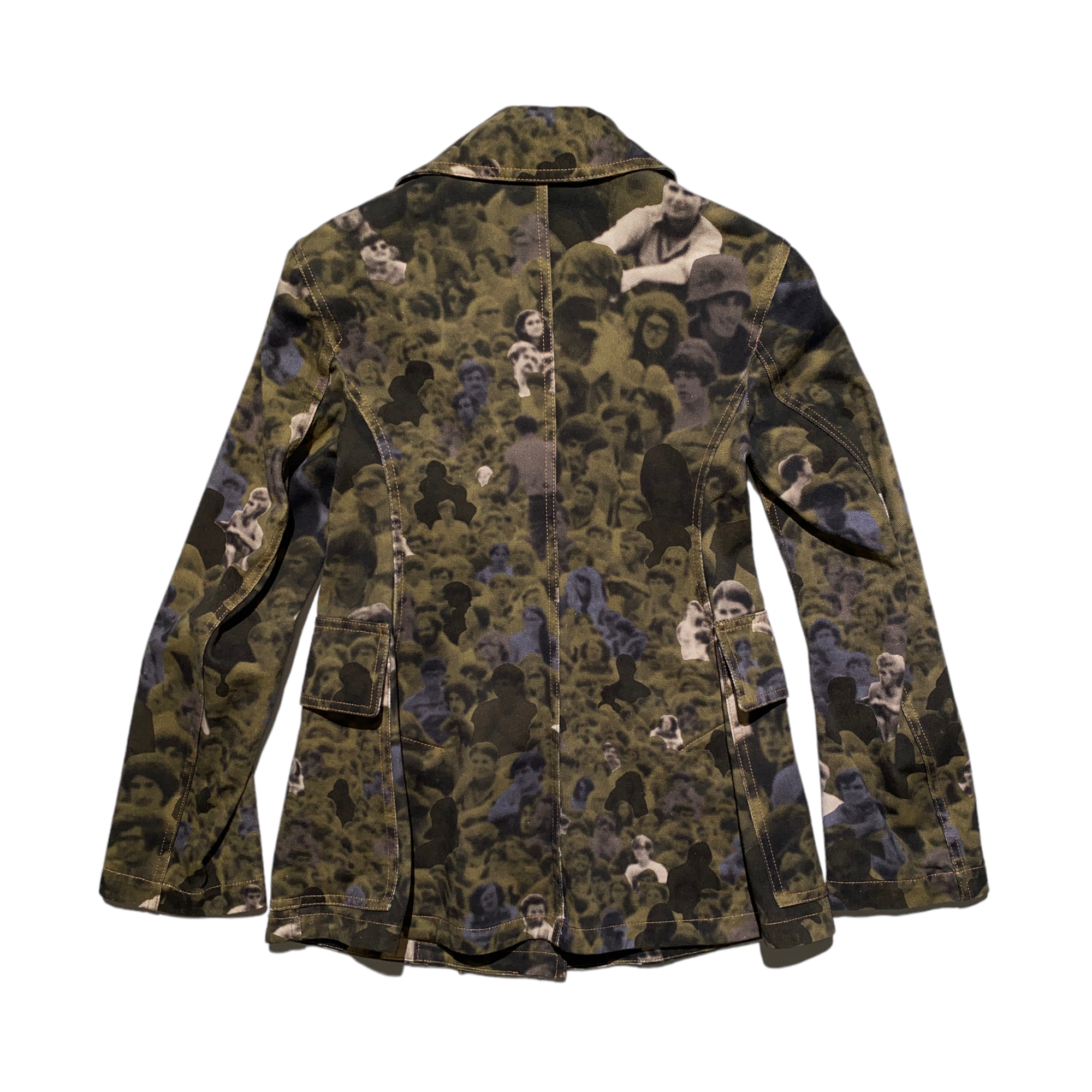 Woodstock double breasted short coat