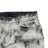 abstract dyed denim