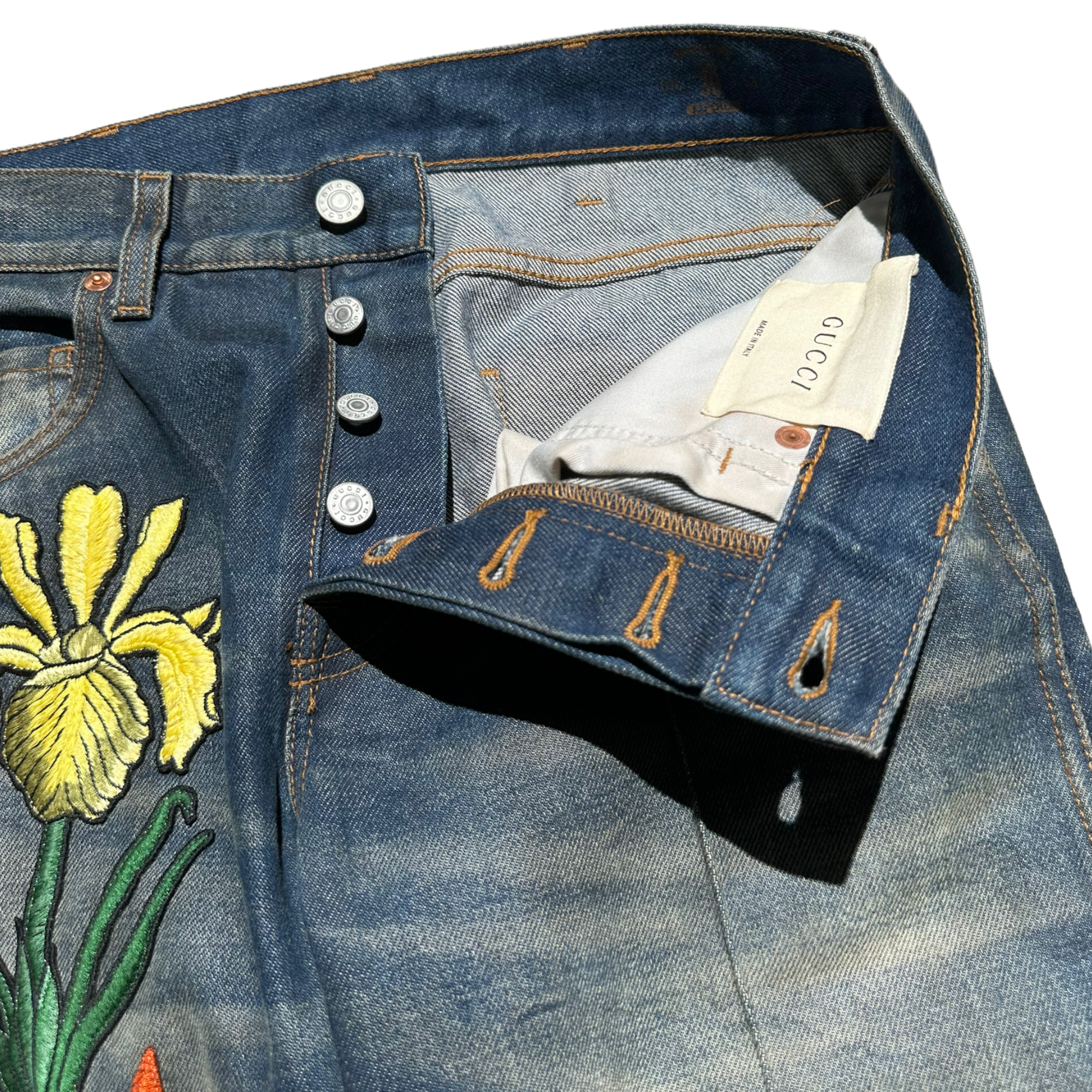 japanese embroidered denim