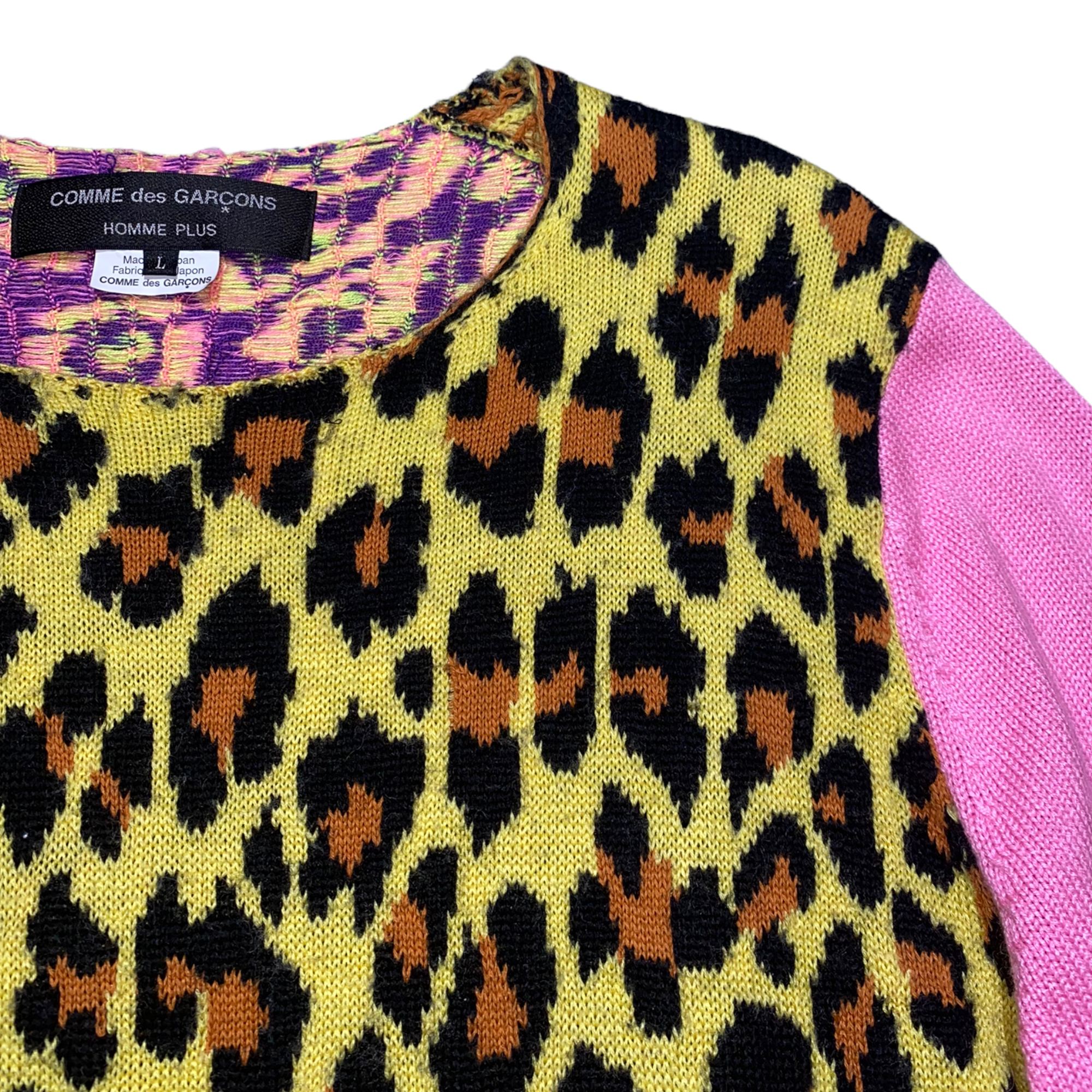 leopard print sweater