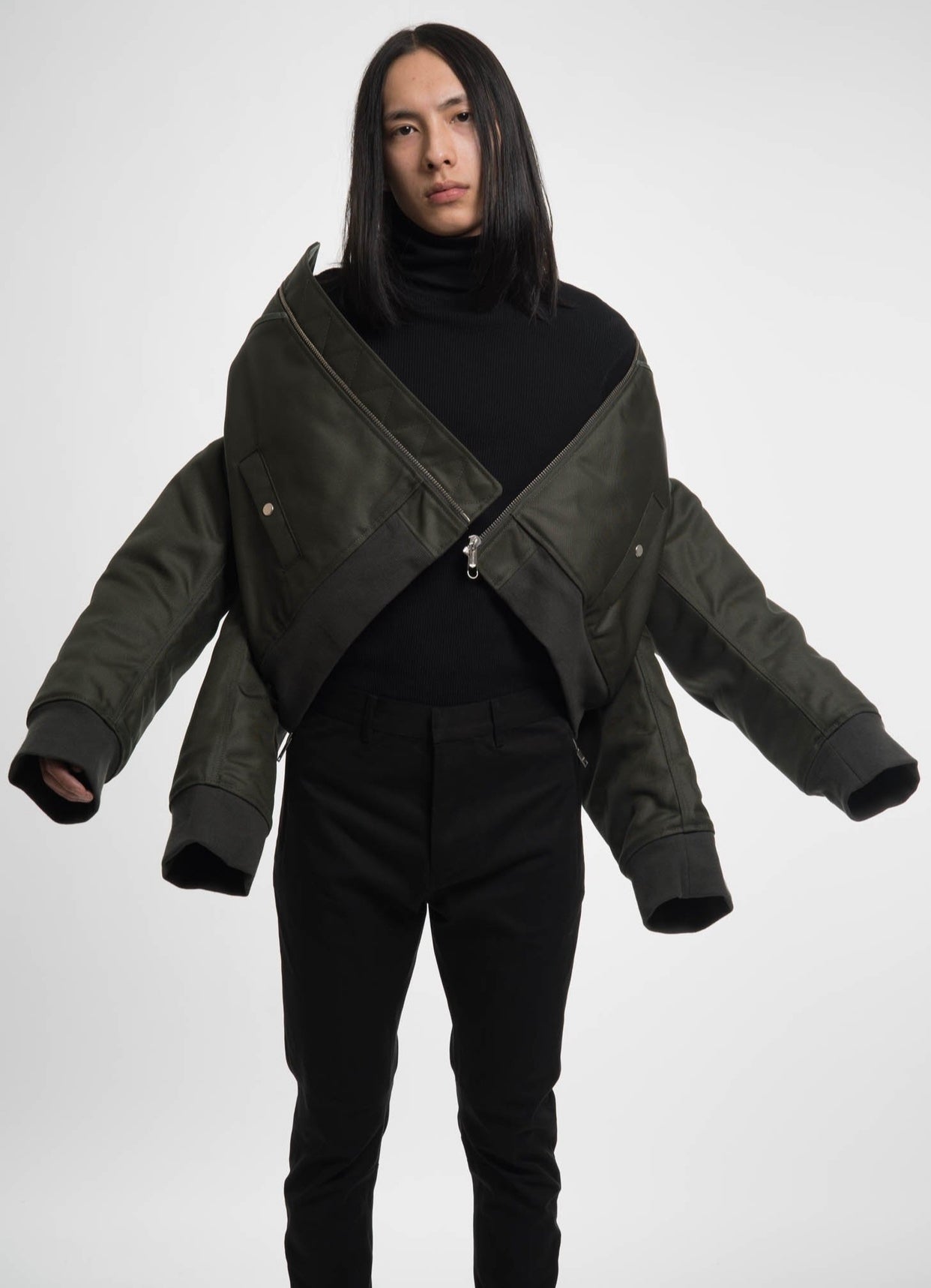 4 arm padded bomber