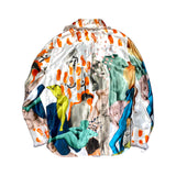 collage Silk shirt