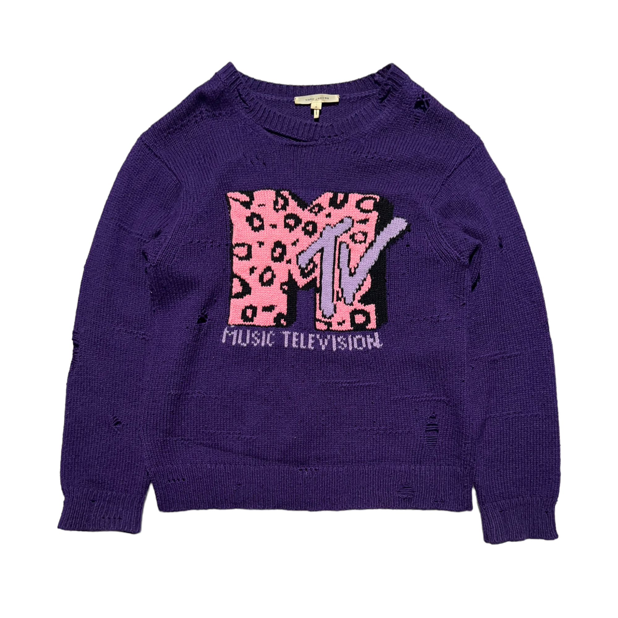 Purple hot sale mtv sweatshirt