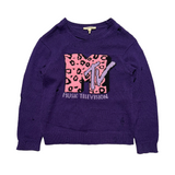 MTV distressed sweater