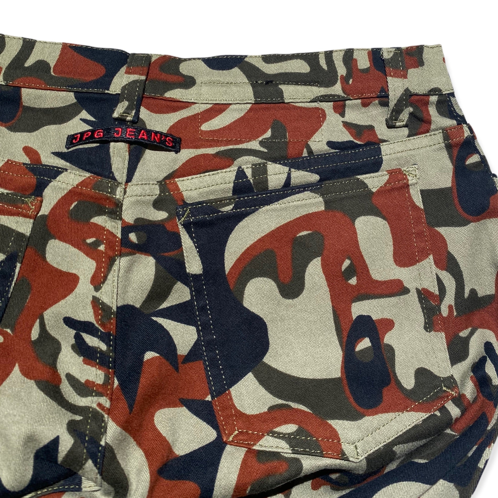 archive camo faces pant